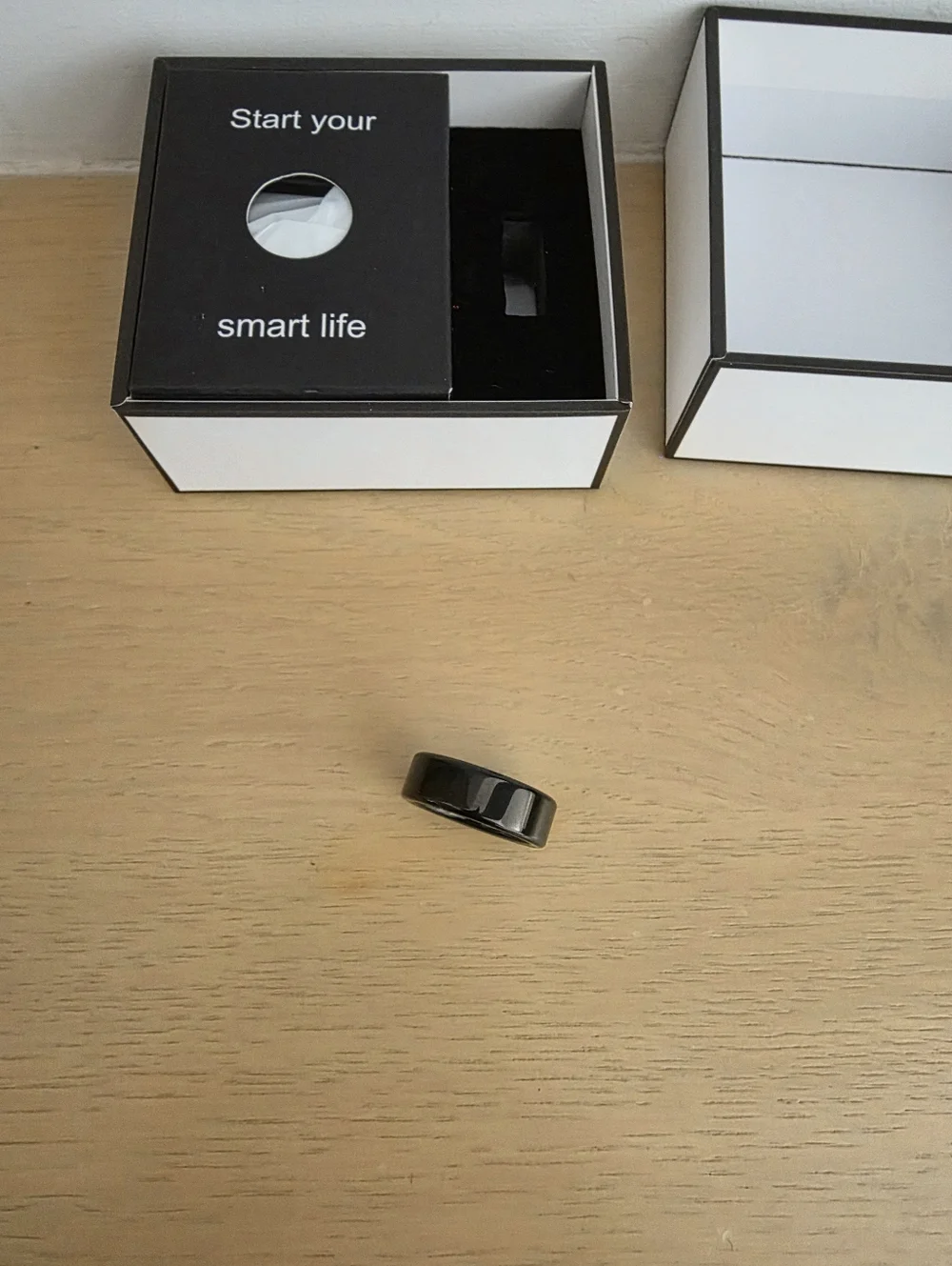 Smart Health Ring, Stress and Sleep Monitoring, Compatible with iOS and Android,
